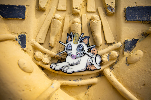Abrooks - Fluff Meowth Pin