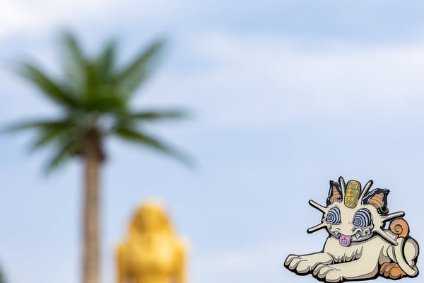 Abrooks - Fluff Meowth Pin
