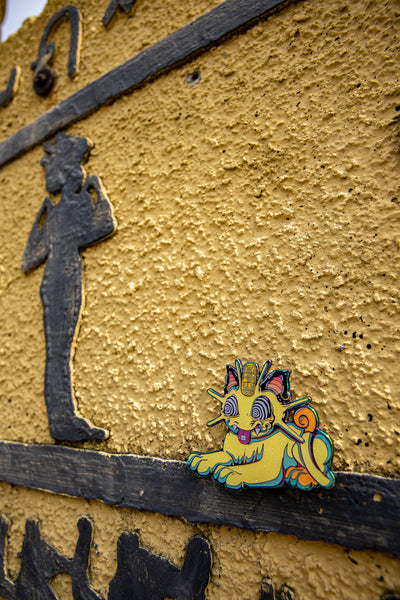 Abrooks - Fluff Meowth Pin