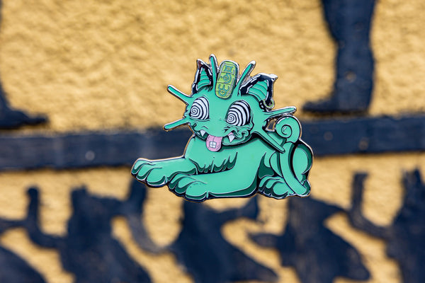 Abrooks - Fluff Meowth Pin