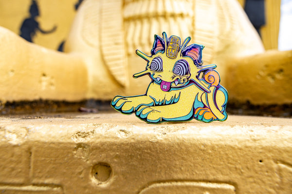 Abrooks - Fluff Meowth Pin