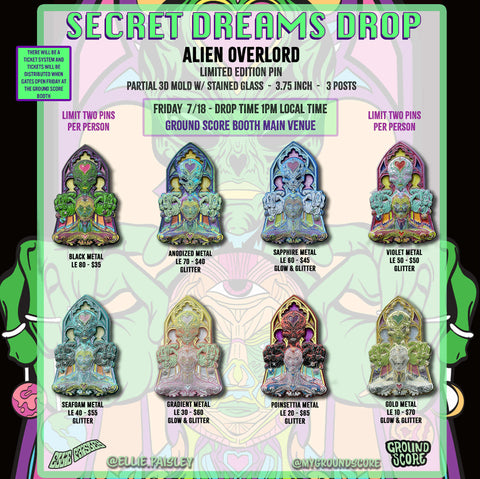Ellie Paisley - Alien Overlord Pin
