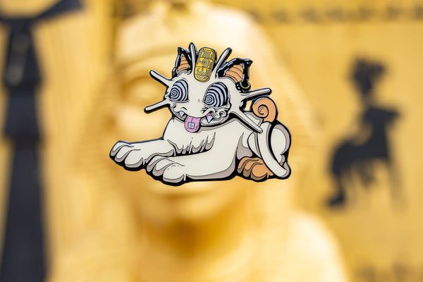 Abrooks - Fluff Meowth Pin