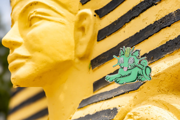 Abrooks - Fluff Meowth Pin