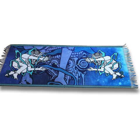 Abrooks - I Will Remain Blue Pashmina (LE 75)