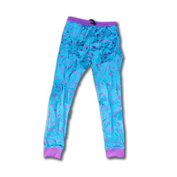 Completely Bonkers - Retro Dino Crushed Velvet Joggers (LE 30)