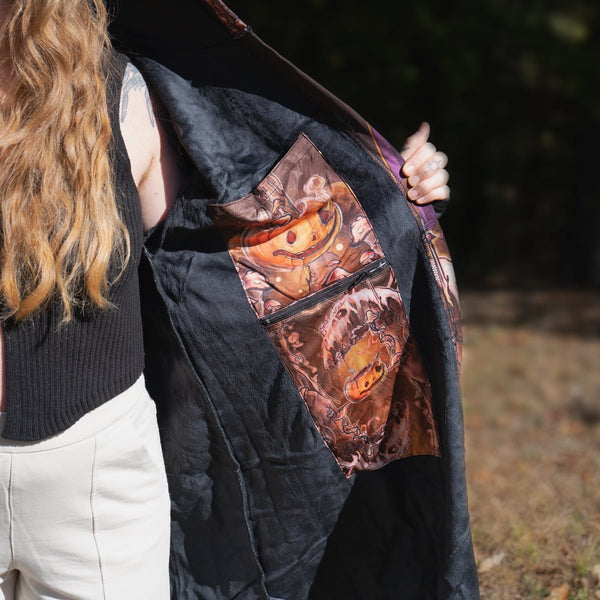 Kuhmali - Reincarnate Sherpa Lined Cloak