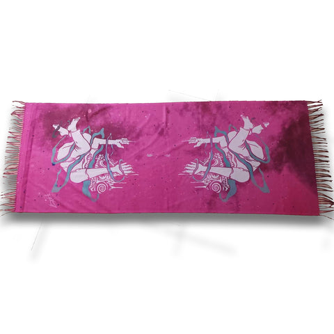 Abrooks - I Will Remain Pink Pashmina (LE 25)
