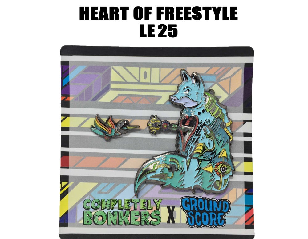 Completely Bonkers - Heart of Freestyle 3D Pin (LE 25 - OG)
