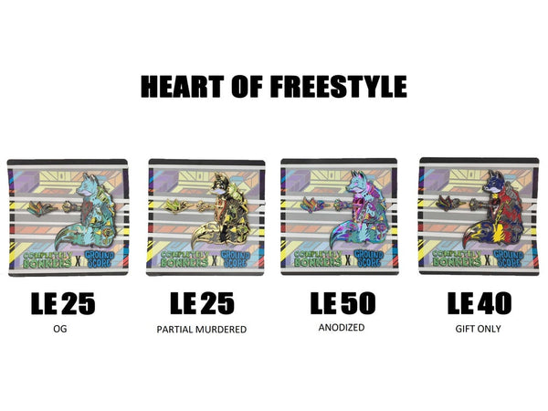Completely Bonkers - Heart of Freestyle 3D Pin (LE 25 - OG)