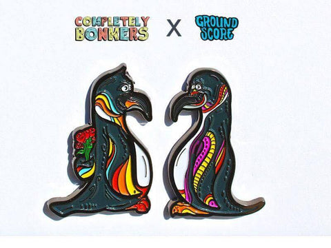 Completely Bonkers - His & Hers Penguins pin set