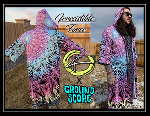 Irresistible Force - Primary Hooded Robe