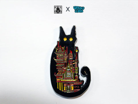 KOOZ - Moon Cat Pin