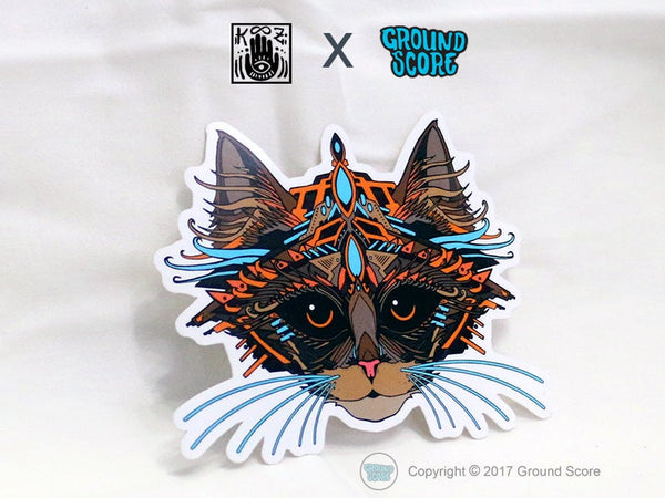 KOOZ - King of Cats Sticker (5-Pack Combo)