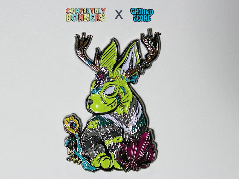 Lepus Cornutus 3D Pin (LE 200) - Mythical Creatures Series