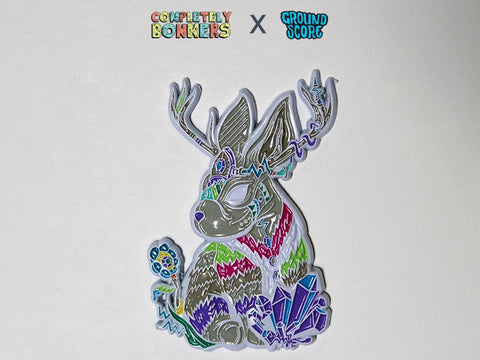 Lepus Cornutus 3D Pin (LE 100) - Mythical Creatures Series