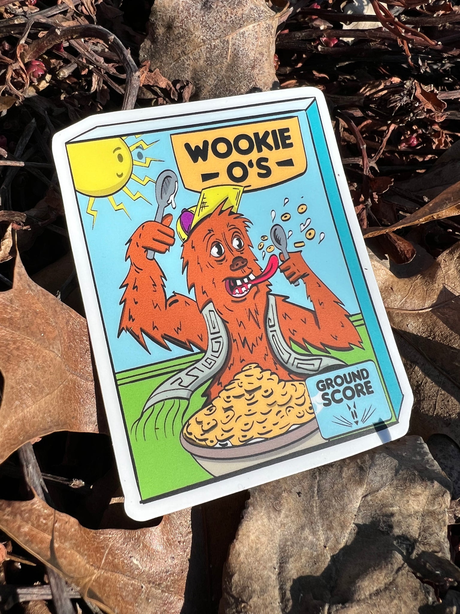 Completely Bonkers - Wookie O's Sticker (5 Pack)