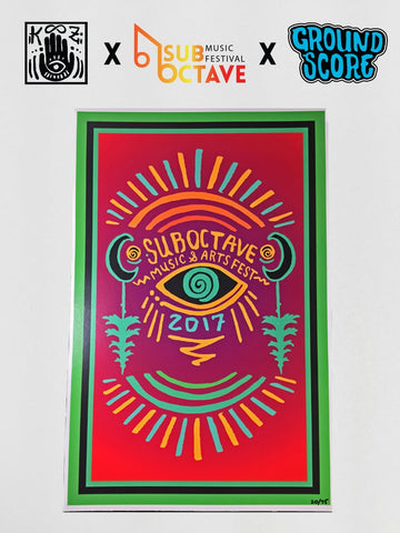 Official SubOctave Music Festival Poster