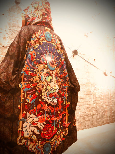 FIG - Los Muertos Hooded Robe